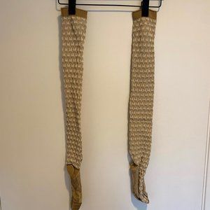 Brown Over-The-Knee Socks